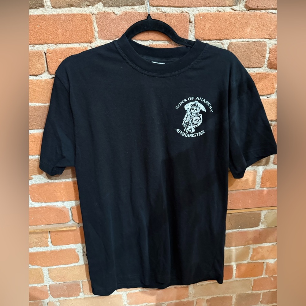 Sons of Anarchy Black Graphic T-Shirt Size Large